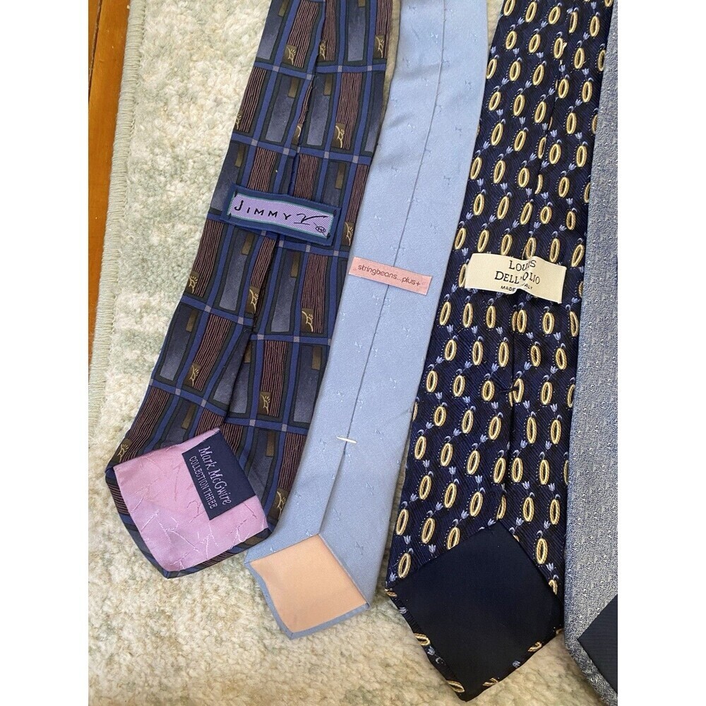 LOT (13) DESIGNER TIES - Christian Dior Brooks Brothers Armani Countess Mara - Picture 10 of 10